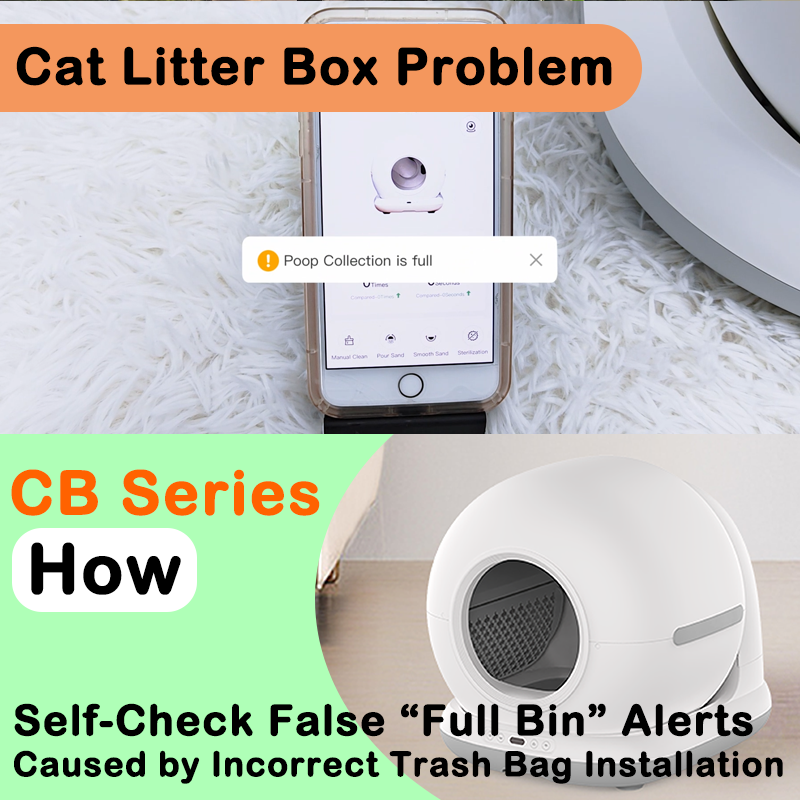 How to Self-Check False “Full Bin” Alerts Caused by Incorrect Trash Bag Installation