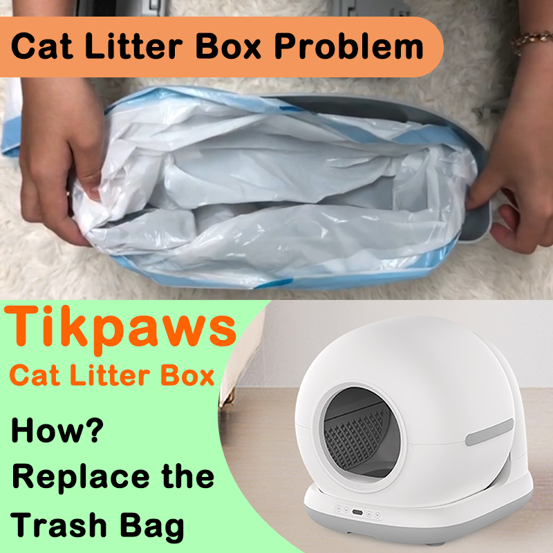 How to Replace the Trash Bag in Your Tikpaws Smart Litter Box