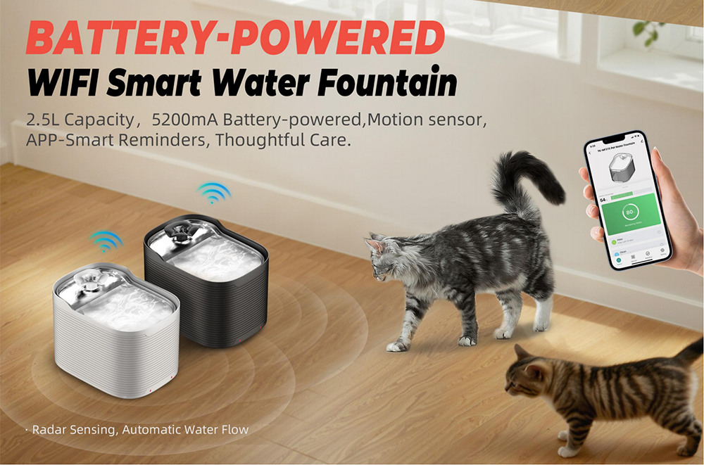 Tikpaws Water Fountain
