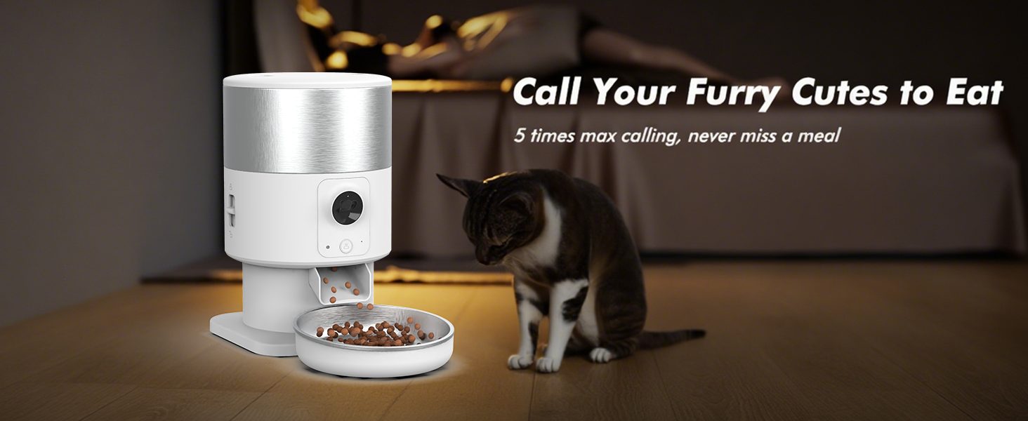 Health benefits of automatic cat feeders infographic