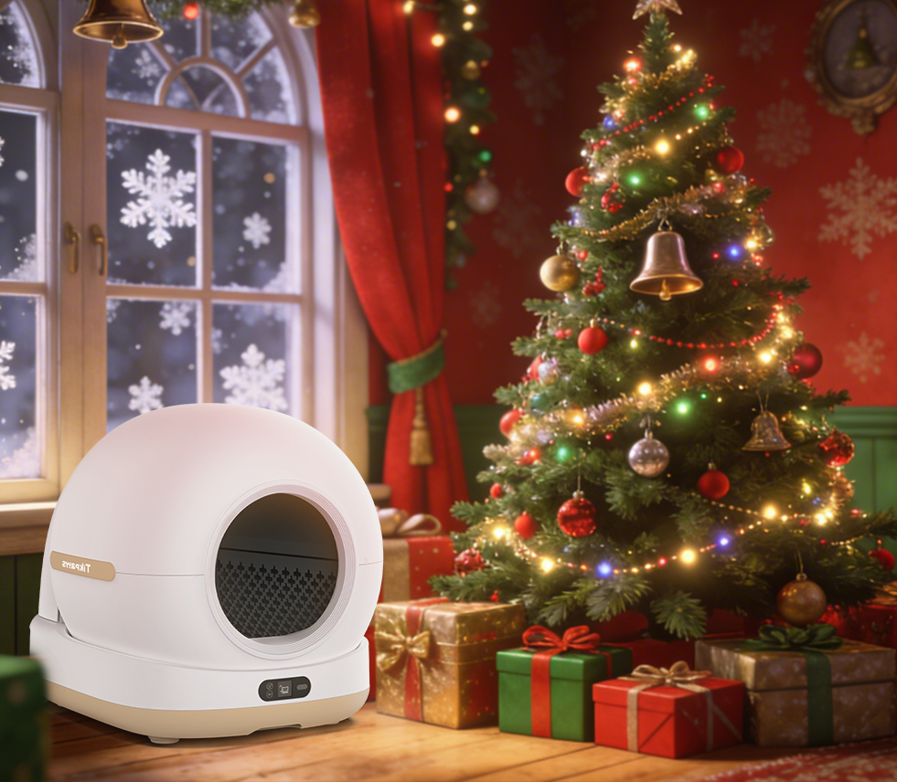 2025 self-cleaning smart litter box for multi-cat households