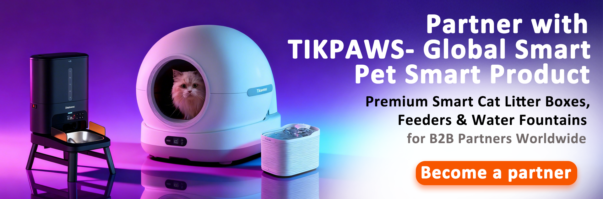 Tikpaws CB004 smart litter box highlighting key odor-control engineering features