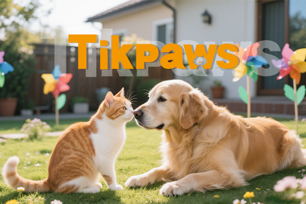 Pet using Tikpaws Smart Device