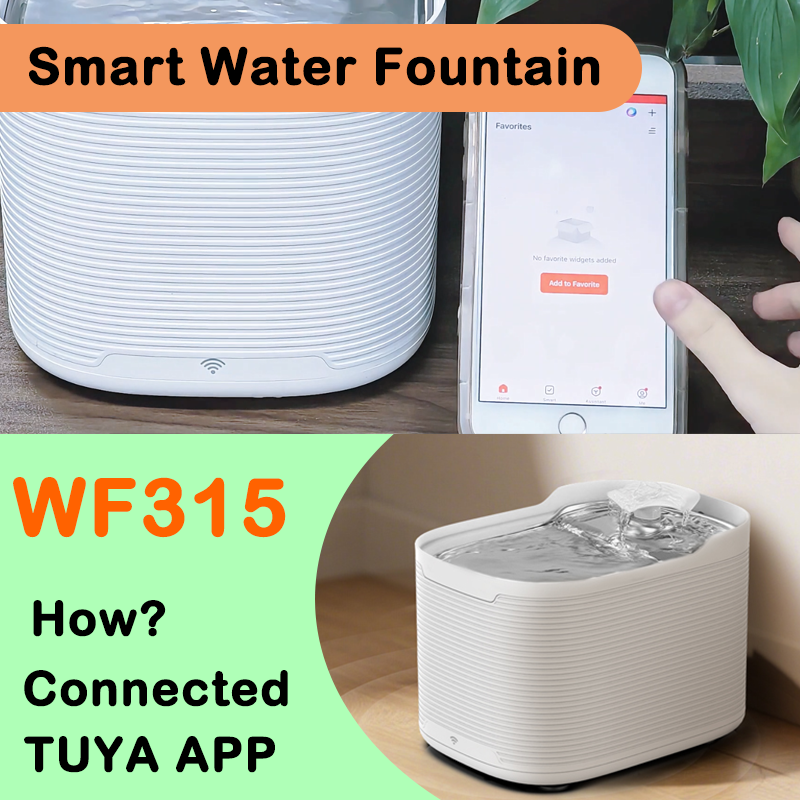 WF315 Smart Pet Water Fountain: How to Connect to the App (Quick Setup Guide)
